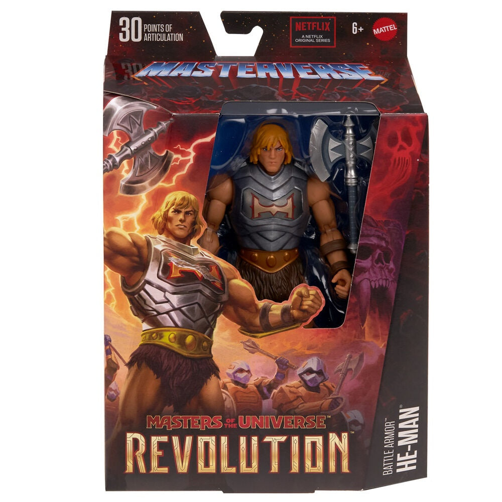He-Man Action Figur 17 cm, Universums samlarobjekt