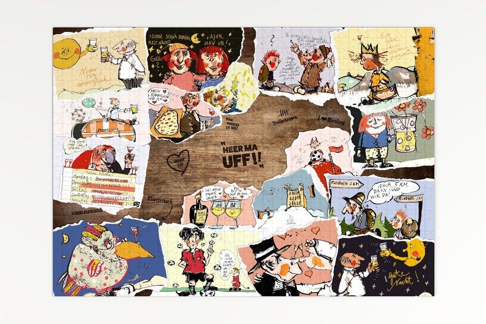 Hej Ma Uff!! - Pfalzpuslespillet - Jigsaw Puzzle (1000 brikker)