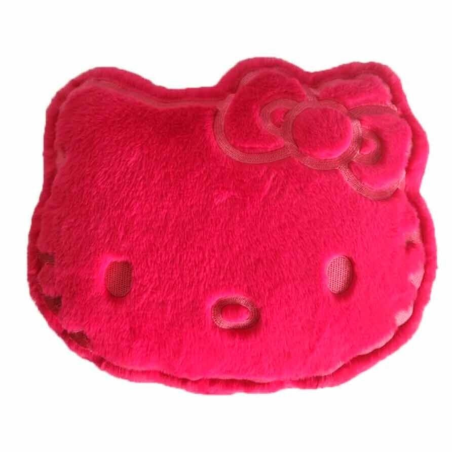 Hello Kitty 3D-kudde, mjuk plysch, prydnadskudde