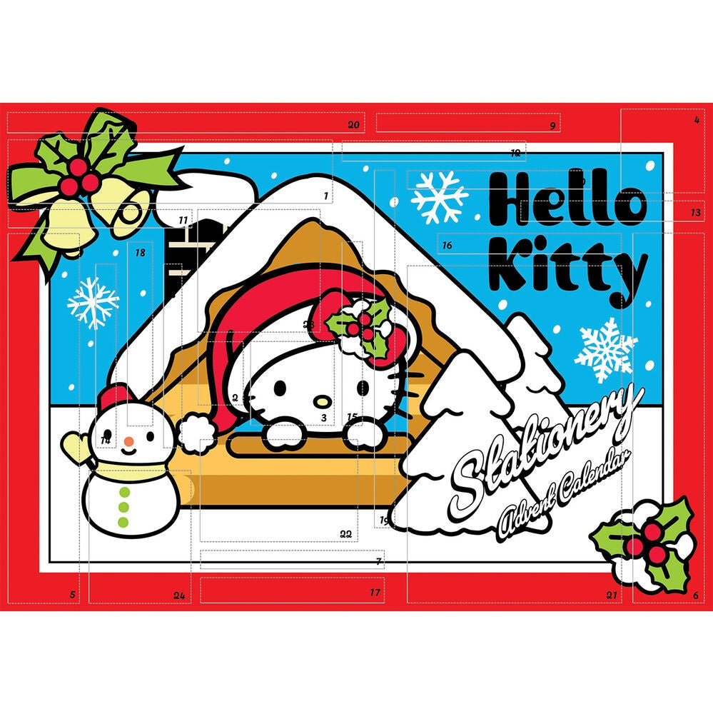 Hello Kitty Adventskalender med 24 överraskningar