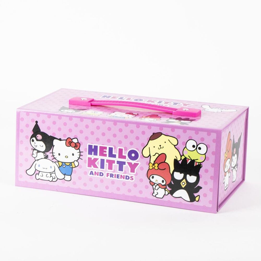 Hello Kitty Färgpennfodral med tillbehör