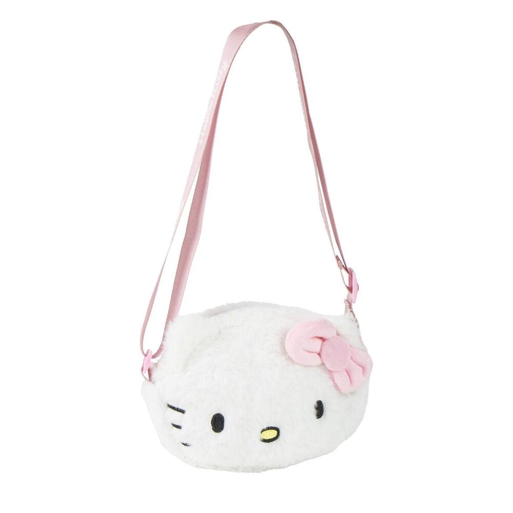 Hello Kitty plyschryggsäck med justerbara remmar, mjukt material