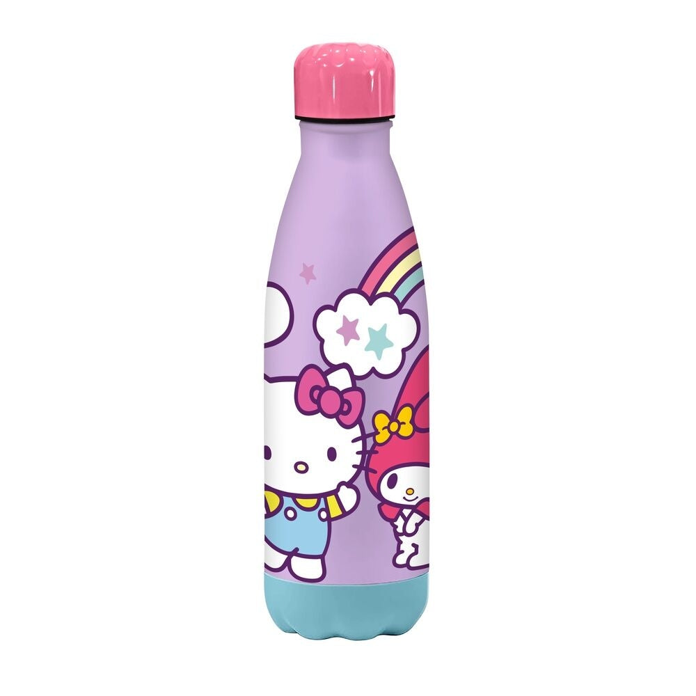 Hello Kitty vattenflaska i rostfritt stål, 700 ml kapacitet