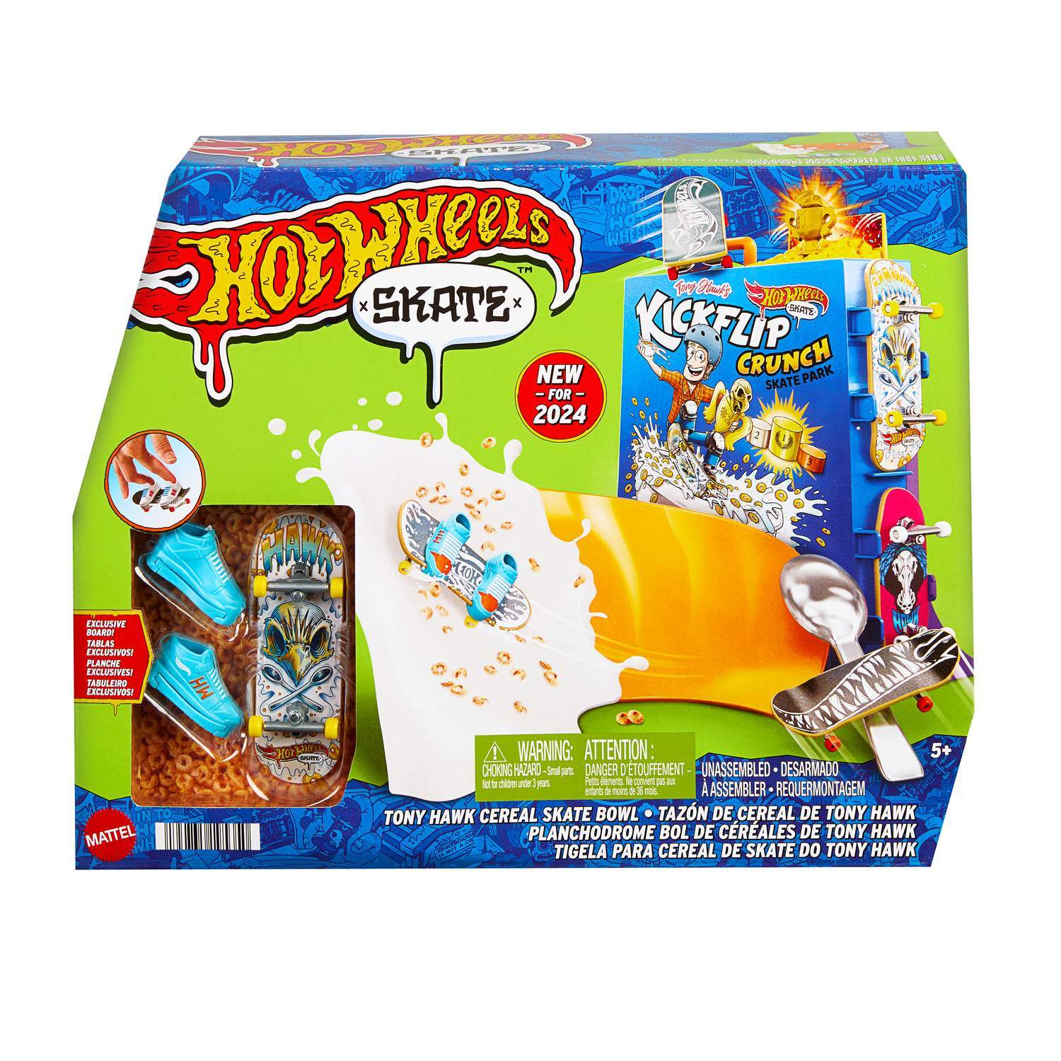 Hot Wheels Skate Cereal Skate Bowl Legesæt