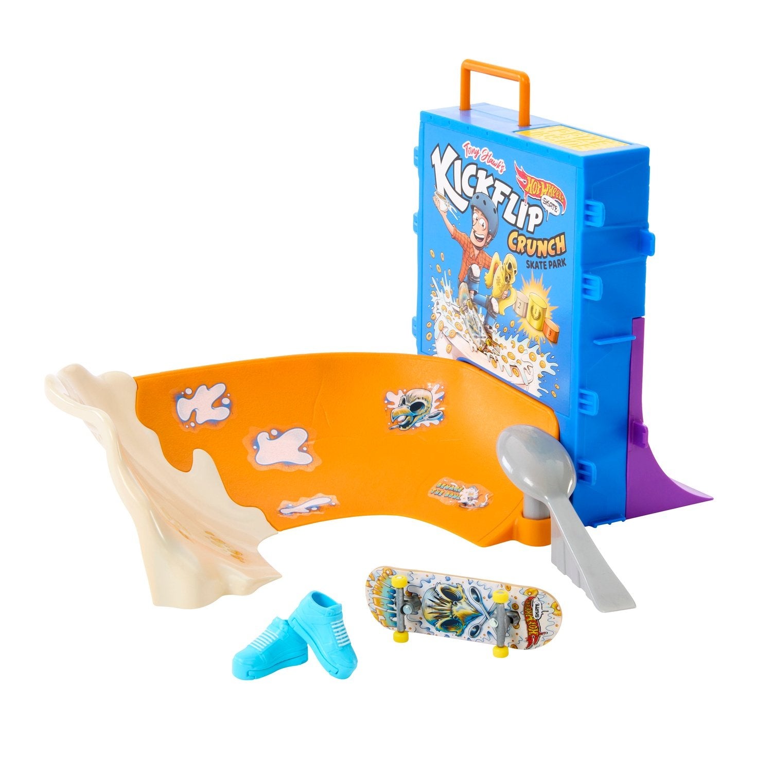 Hot Wheels Skate Cereal Skate Bowl -Lekset