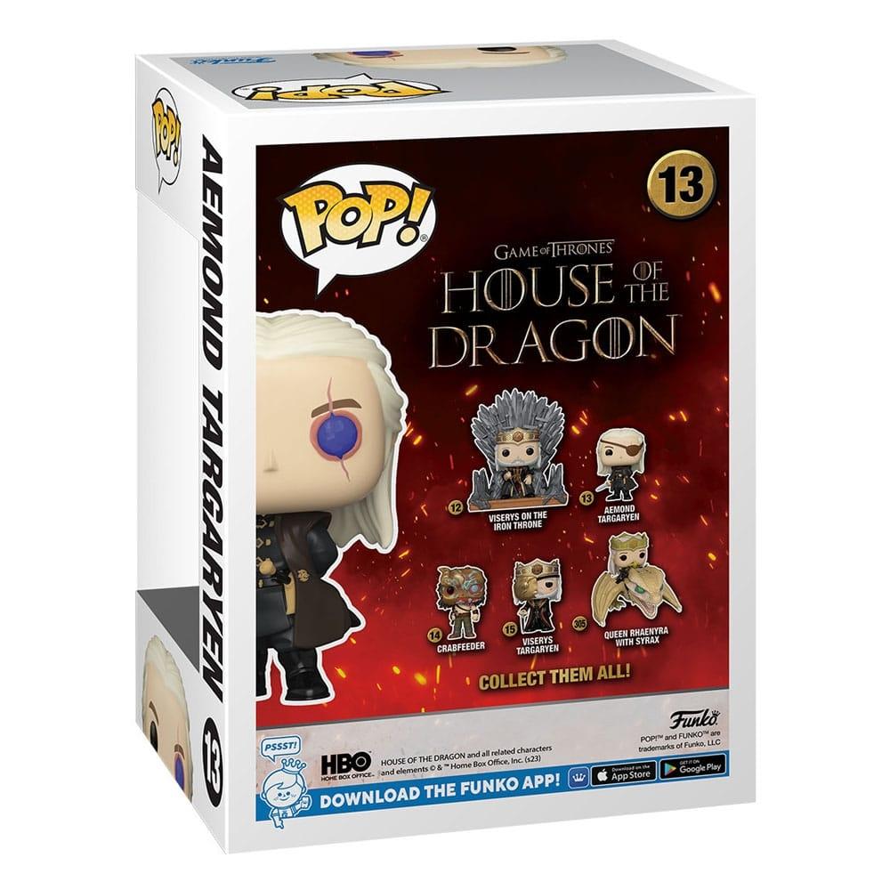 Dragens Hus POP! TV Vinylfigurer Aemond Targaryen 9 cm Sortiment (6)