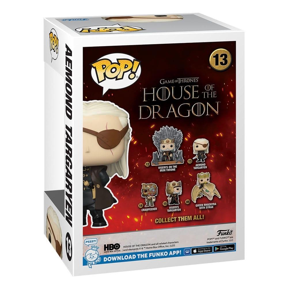 House of the Dragon POP! TV Vinylfigurer Aemond Targaryen 9 cm Sortiment (6)