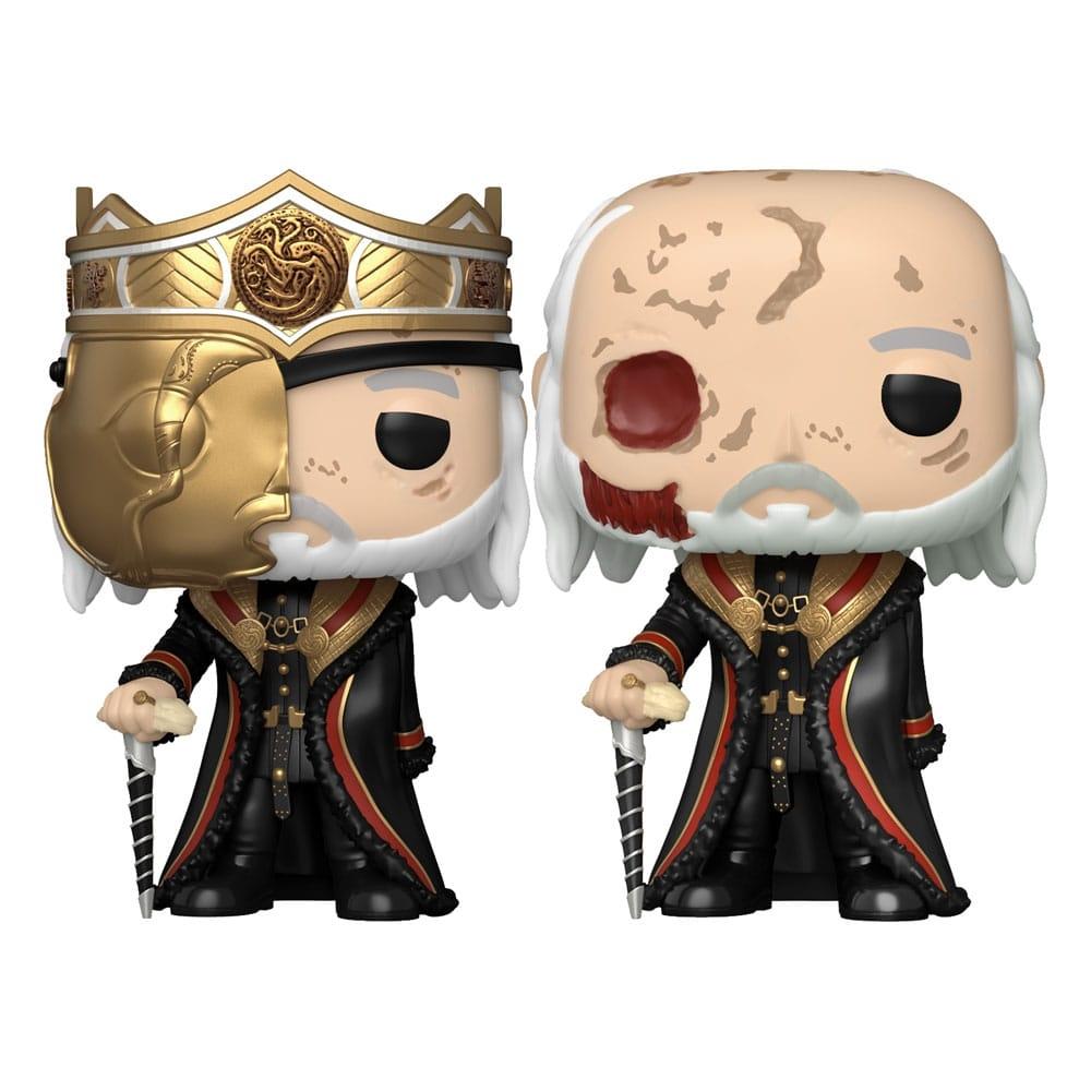 House of the Dragon POP! TV Vinylfigurer Maskerade Viserys 9 cm Sortiment (6)