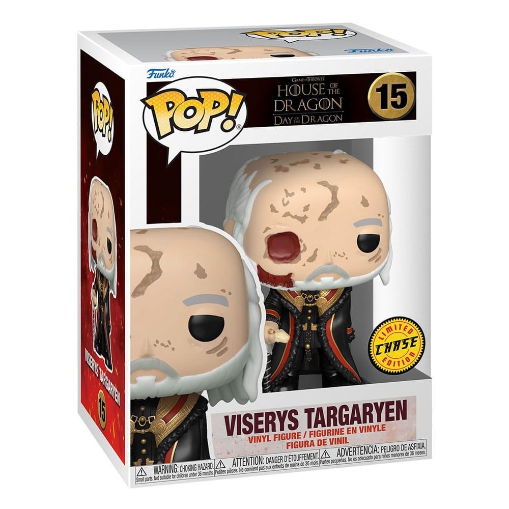 Dragens Hus POP! TV Vinyl Figurer Masked Viserys 9 cm Sortiment (6)