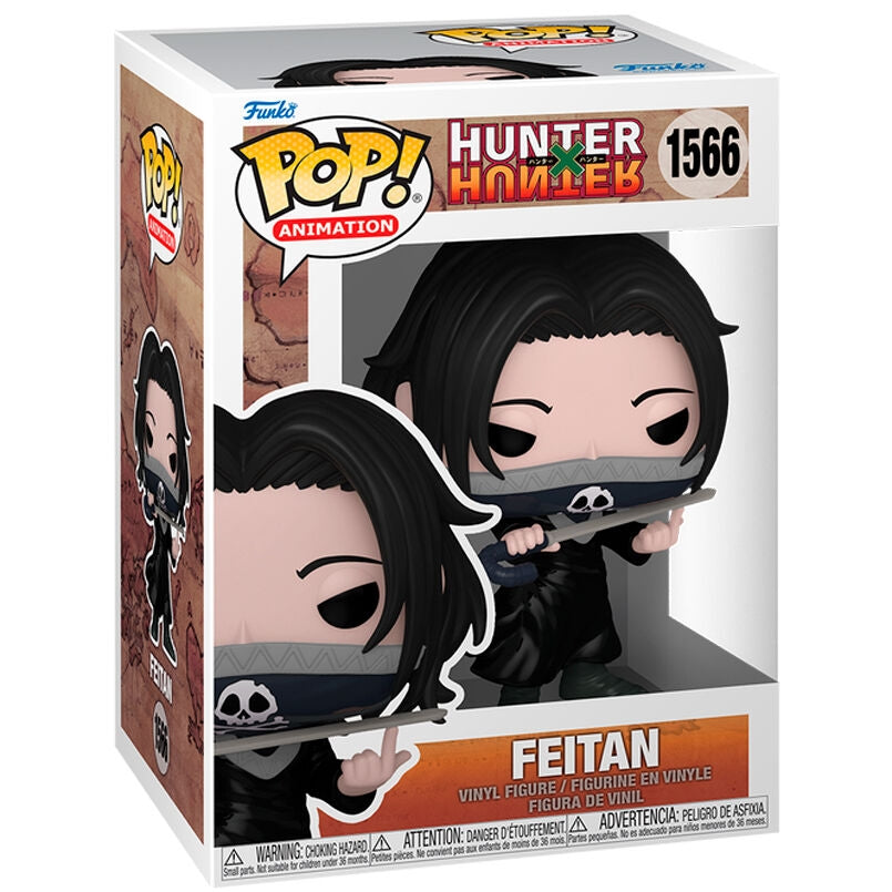 Hunter x Hunter Feitan actionfigur, 6-tums samlarleksak