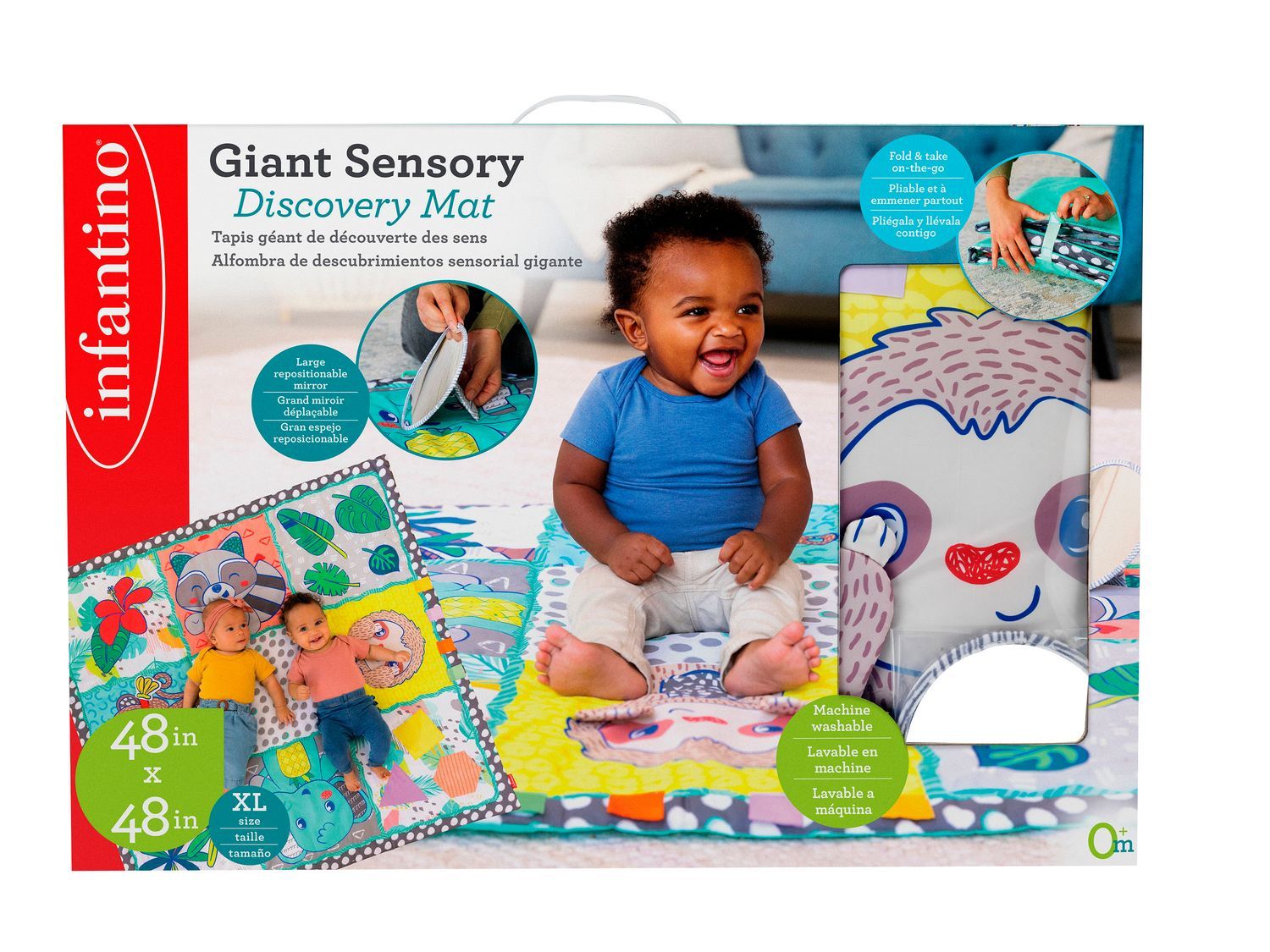 Infantino Giant Sensory Discovery Mat