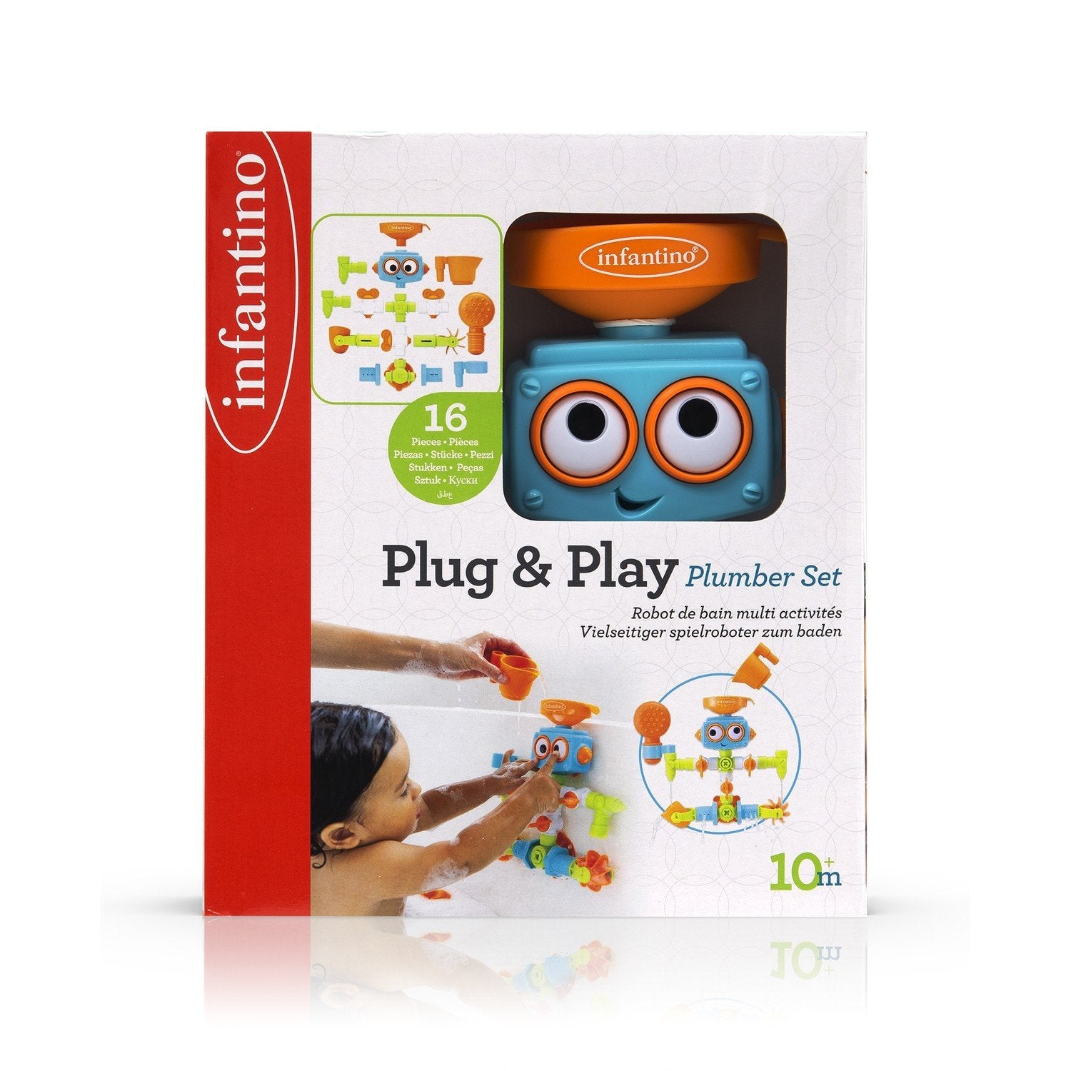 Infantino Playset Plug N Play Blikkenslager