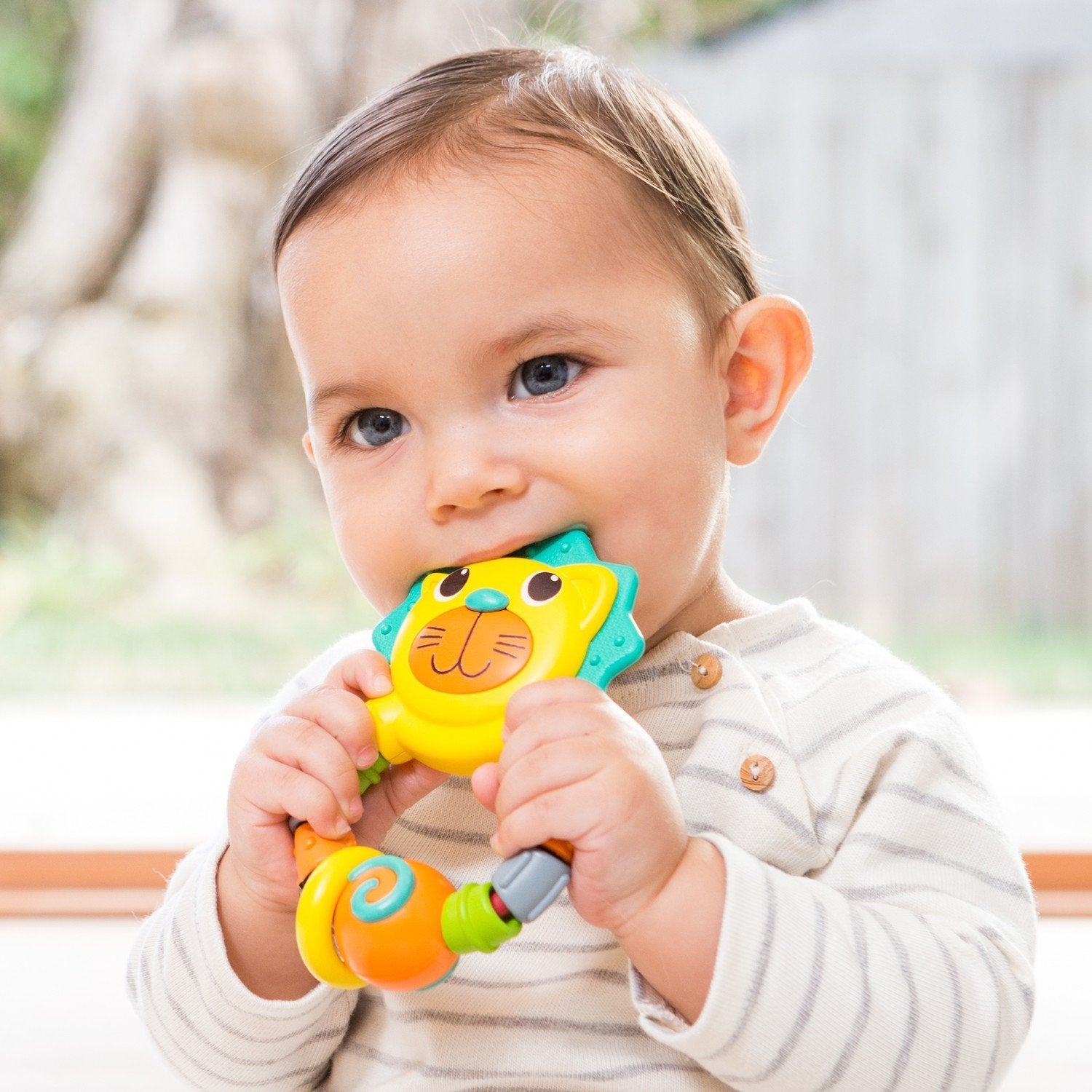 Infantino Rattle & Teether Lion