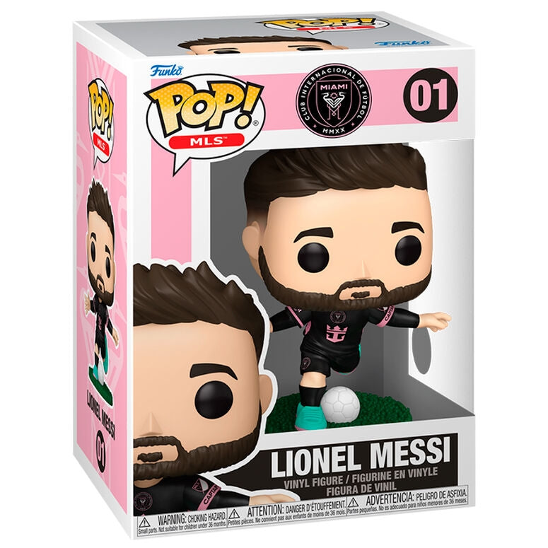 Inter Miami Lionel Messi POP-figur, samlarleksak, 5 tum