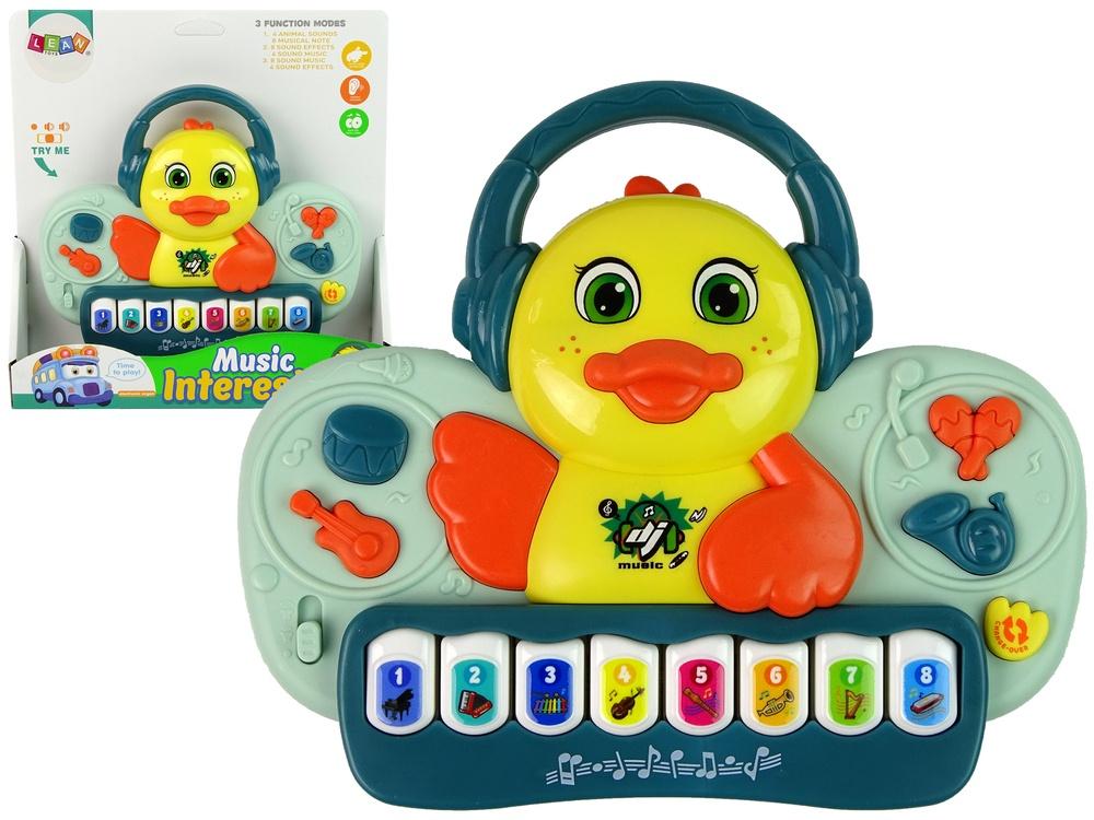 Interactive Duck Piano: Lys, lyde og musikalsk sjov for småbørn