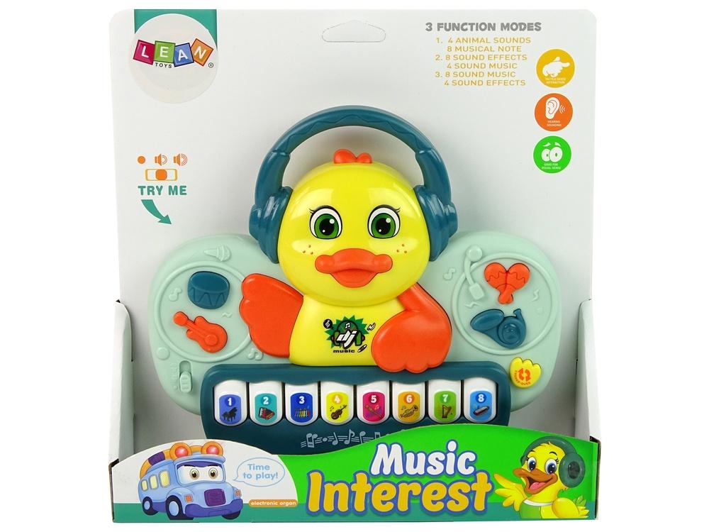 Interactive Duck Piano: Lys, lyde og musikalsk sjov for småbørn