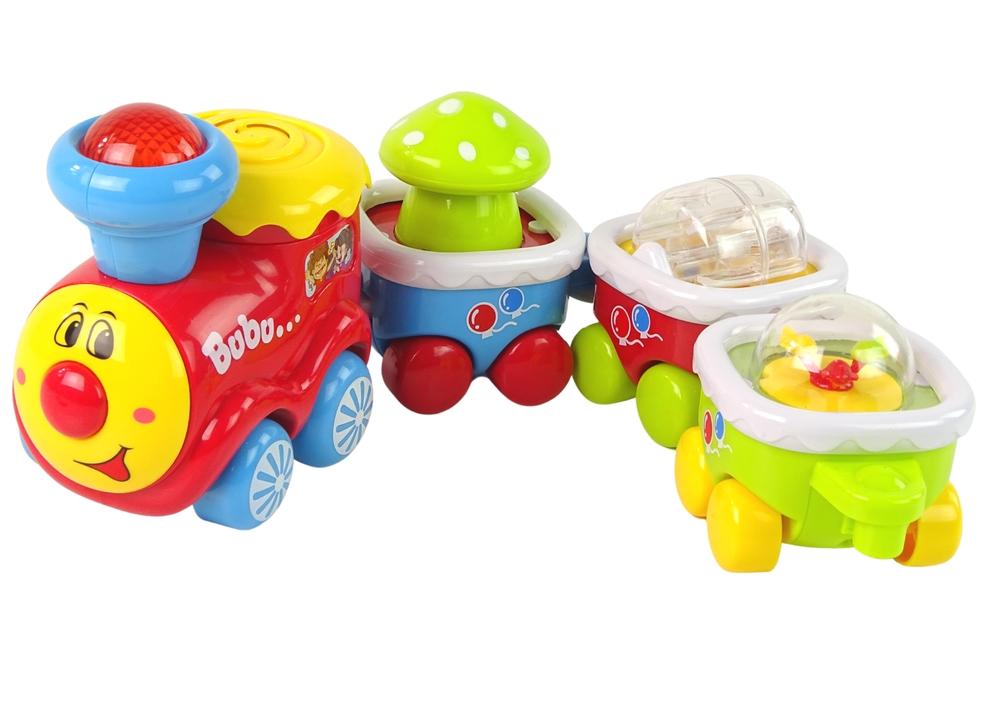 Interactive Musical Train: Lights, Sounds & Educational Fun