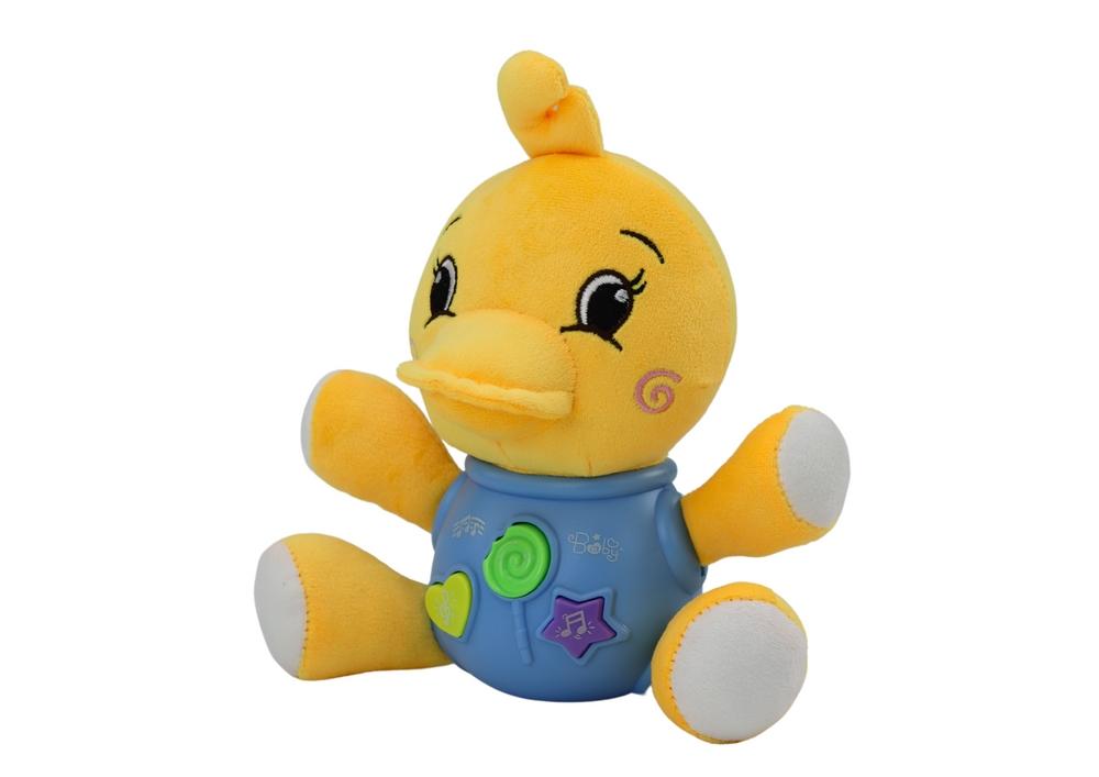 Interactive Plush Duck: Ljud, dikter och melodier - 19 cm