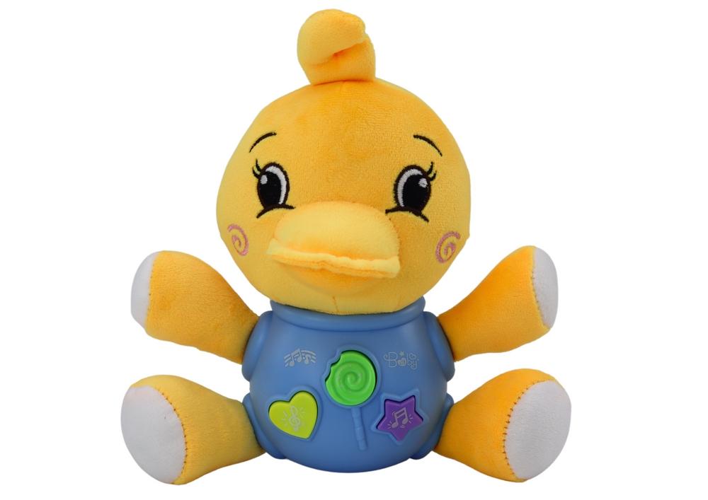 Interactive Plush Duck: Ljud, dikter och melodier - 19 cm