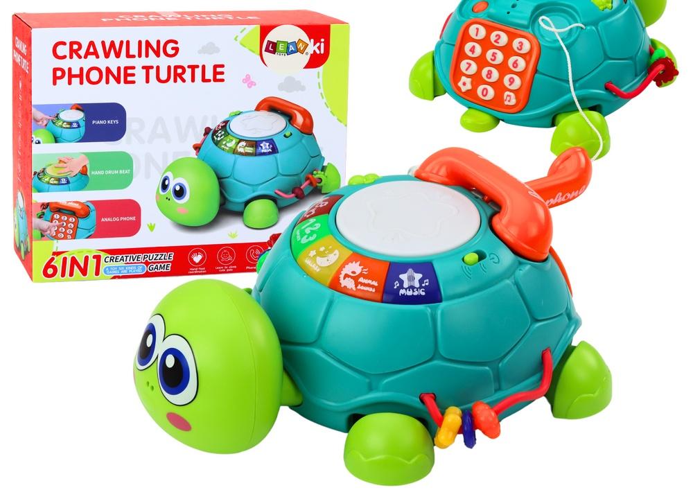 Interactive Turtle Phone: Ljus, ljud och lärande