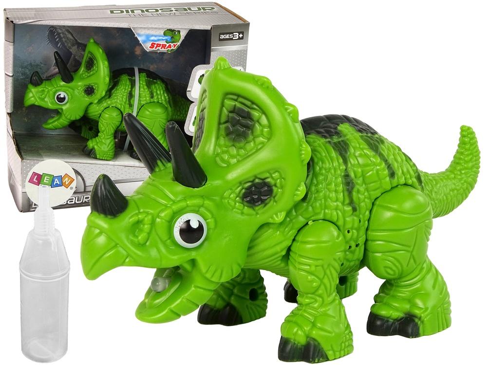 Interaktive Triceratops: Steam, Sound, Light &amp; Green Fun!