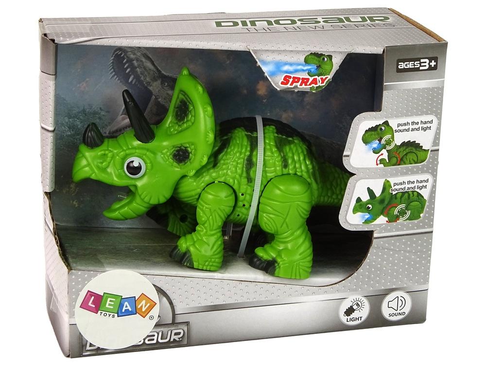 Interaktive Triceratops: Steam, Sound, Light &amp; Green Fun!