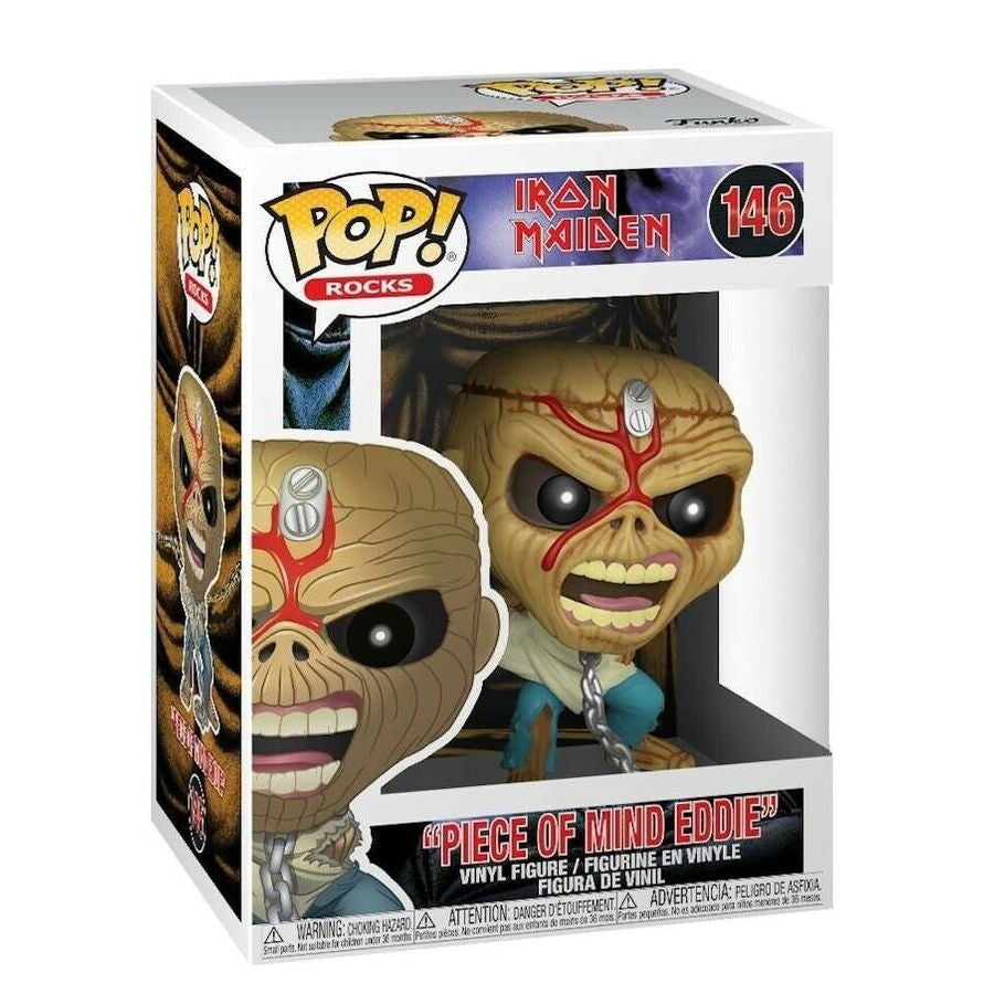 Iron Maiden Piece Of Mind Skelett Eddie Pop Figur