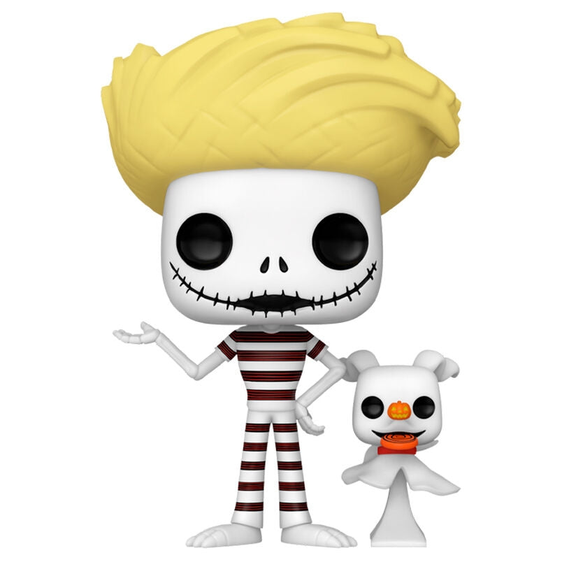 Jack Skellington Figur med Zero från The Nightmare Before Christmas