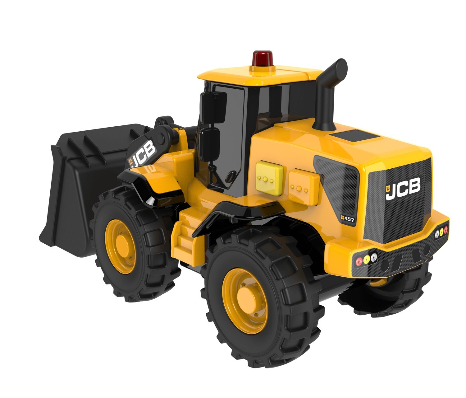 Jcb Hjullastare Med Ljus & Ljud, 15Cm