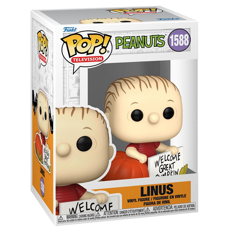 Jordnötter Linus Figur, Samlarleksak, 6-tums storlek