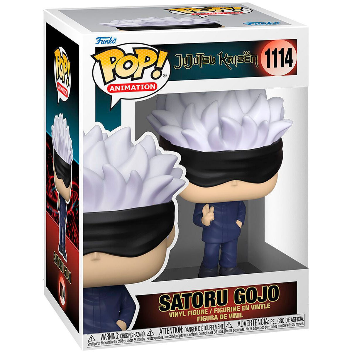 Jujutsu Kaisen Gojo figur - samlarobjekt, detaljerad design, 6 tum
