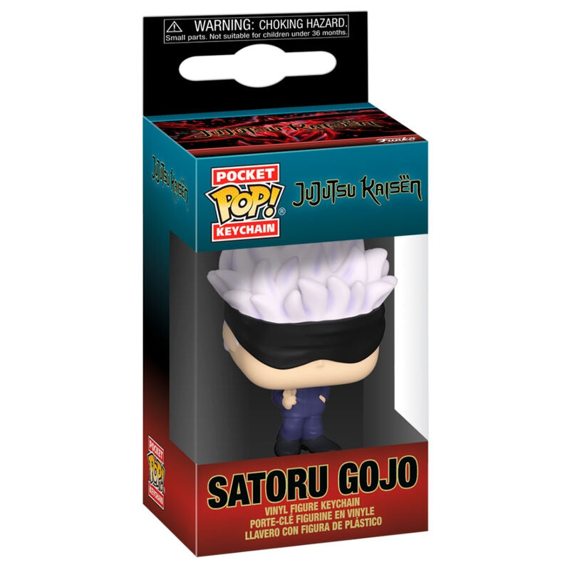 Jujutsu Kaisen Nyckelring, Pocket POP, Satoru Gojo Design