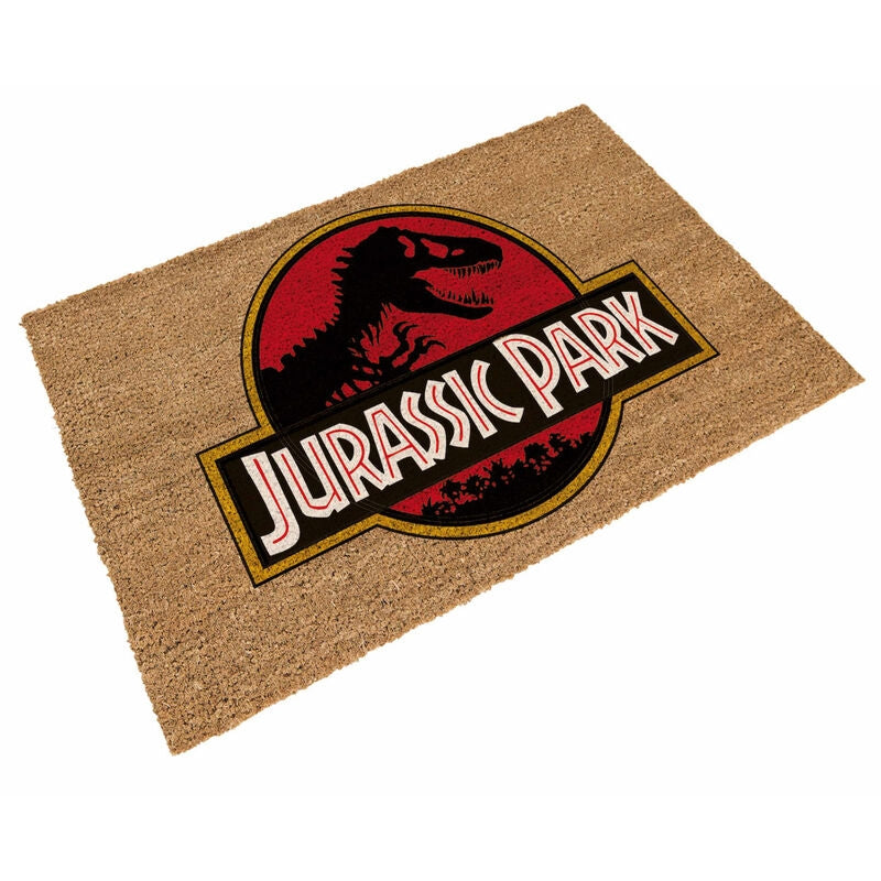 Jurassic Park Logo Dörrmatta, 60x40cm, inomhus/utomhusbruk