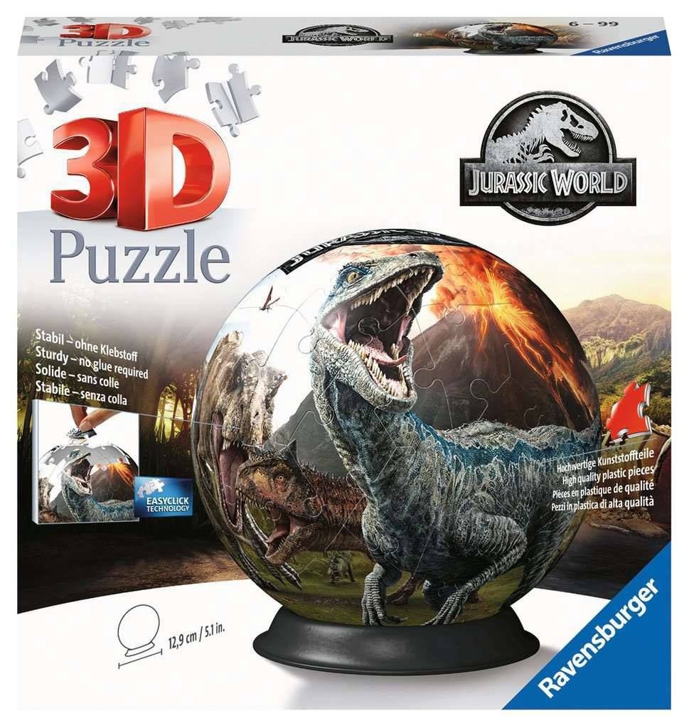 Jurassic World 3D Puzzle Ball (72 stykker)