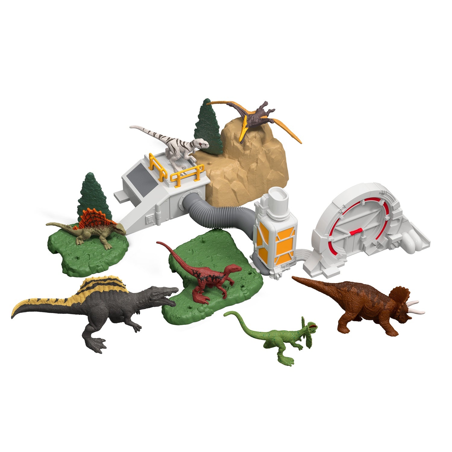 Jurassic World Adventskalender med dinosauriefigurer
