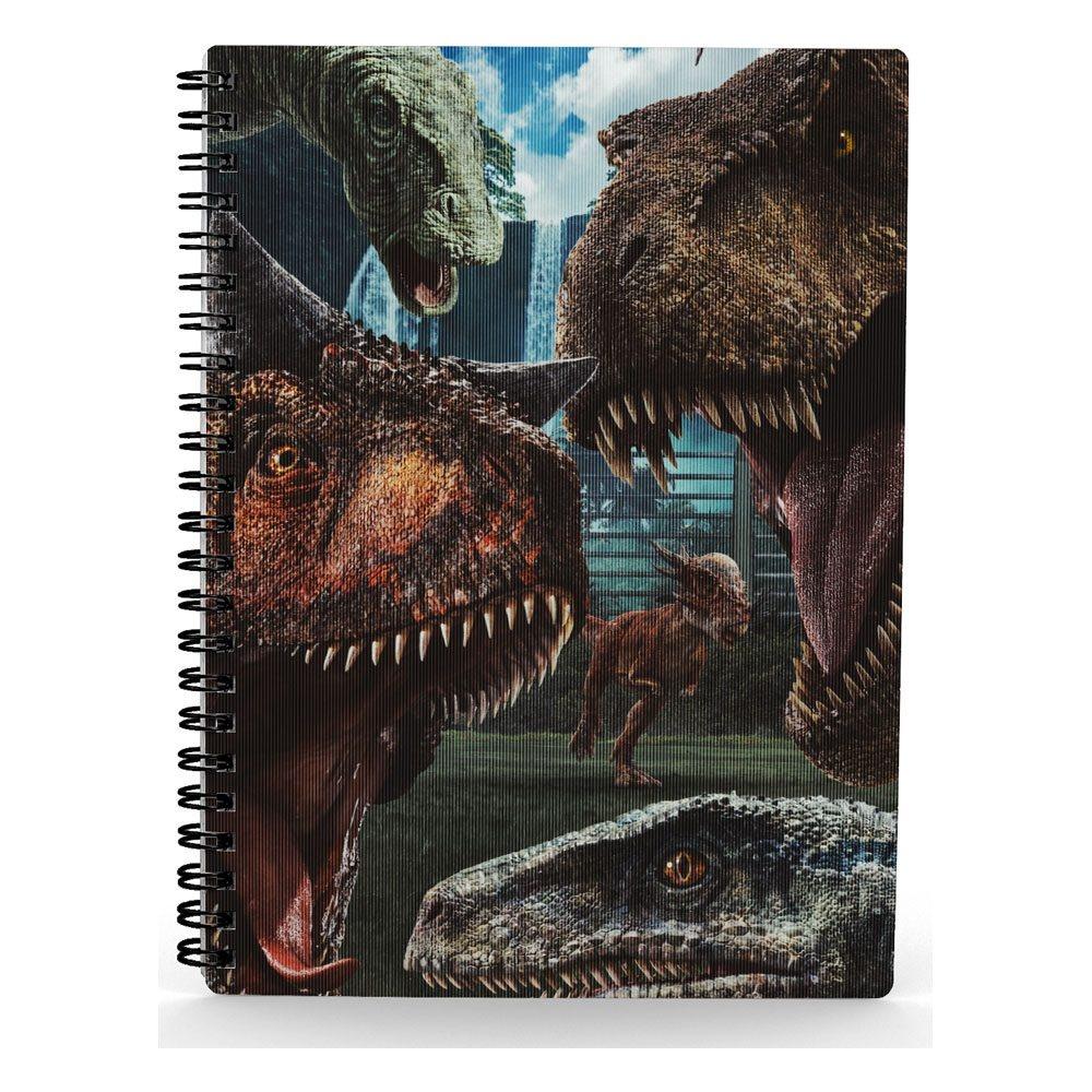 Jurassic World Notebook med 3D-Effect Selfie