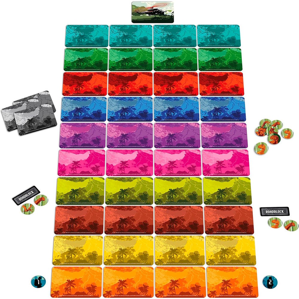 Jurassic World Strategy Brädspel för 2-4 spelare, åldrar 8+