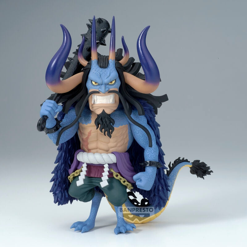 Kaido samlarfigur, 13 cm, animekaraktär i ett stycke