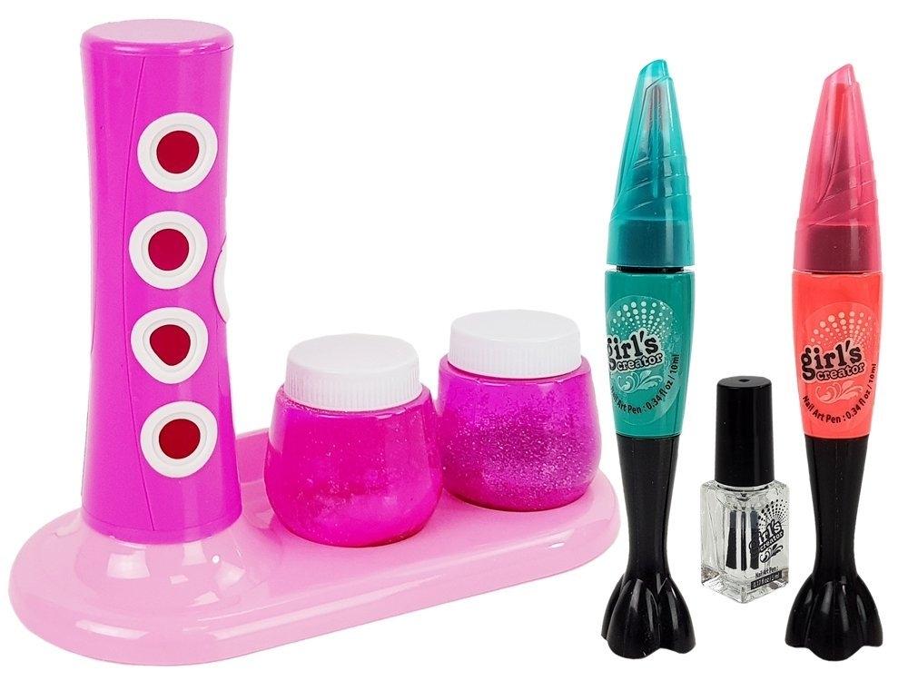 Kids Nail Art Kit: Glitter, Stickers & Precision Pen Fun