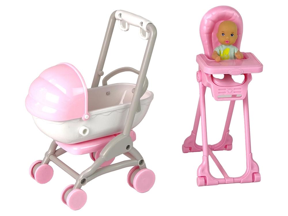 Komplet Mummy &amp; Baby Doll Sæt med værelsestilbehør