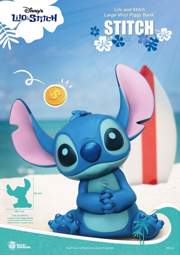 Lilo & Stitch Piggy Vinyl Banksöm 44 cm