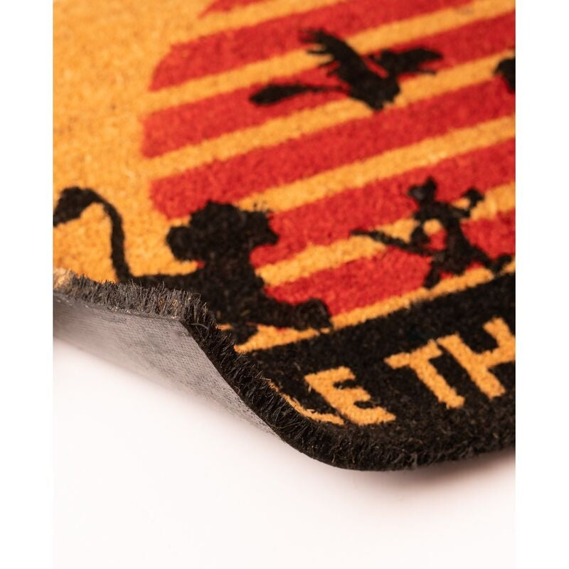 Lion King Jungle Dörrmatta - Slitstark, halkfri, inomhus/utomhus