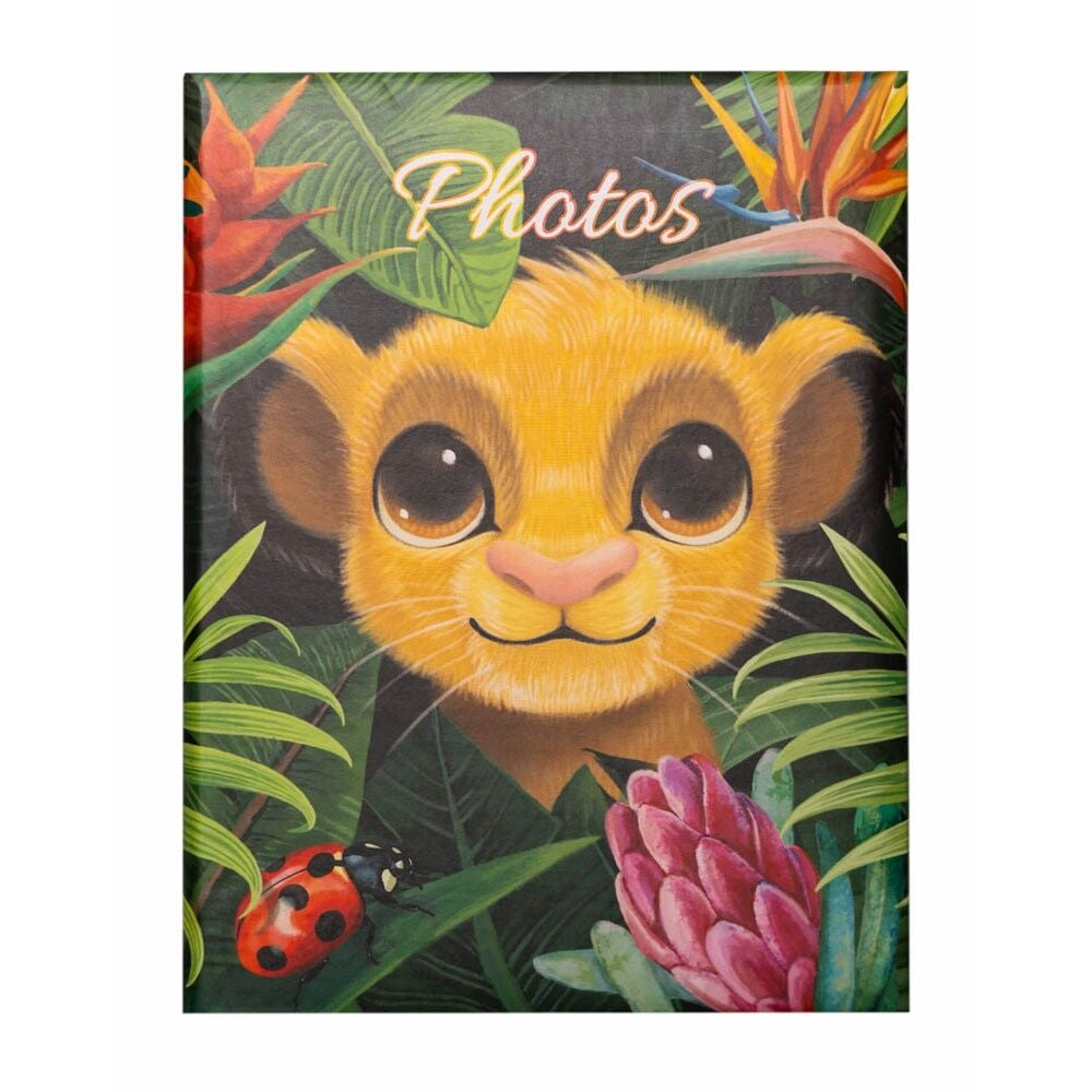 Lion King fotoalbum, rymmer 200 foton, 3 ringpärmar