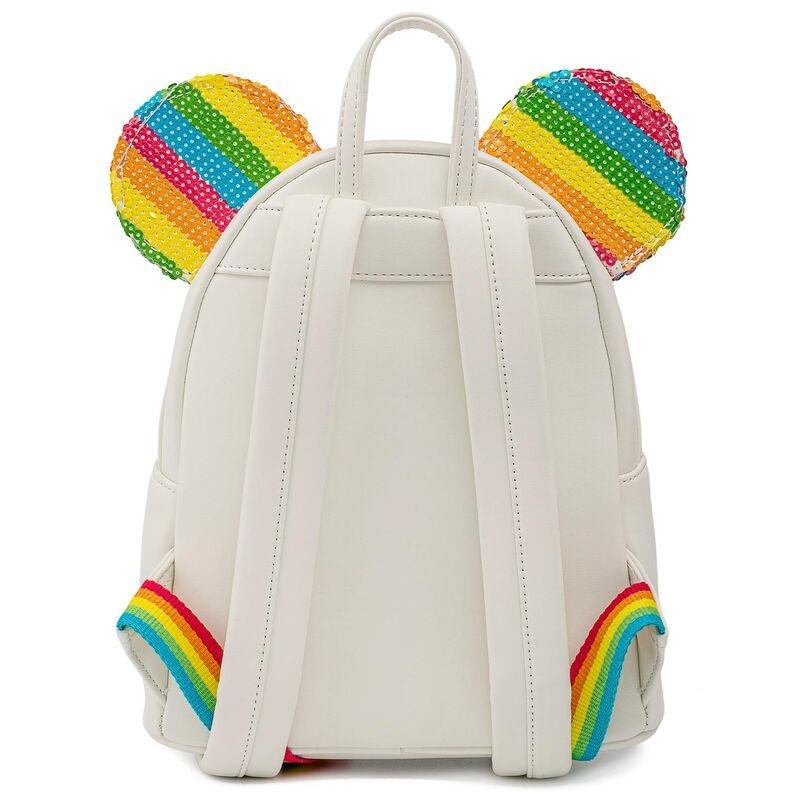 Loungefly Disney Minnie Rainbow rygsæk 26cm