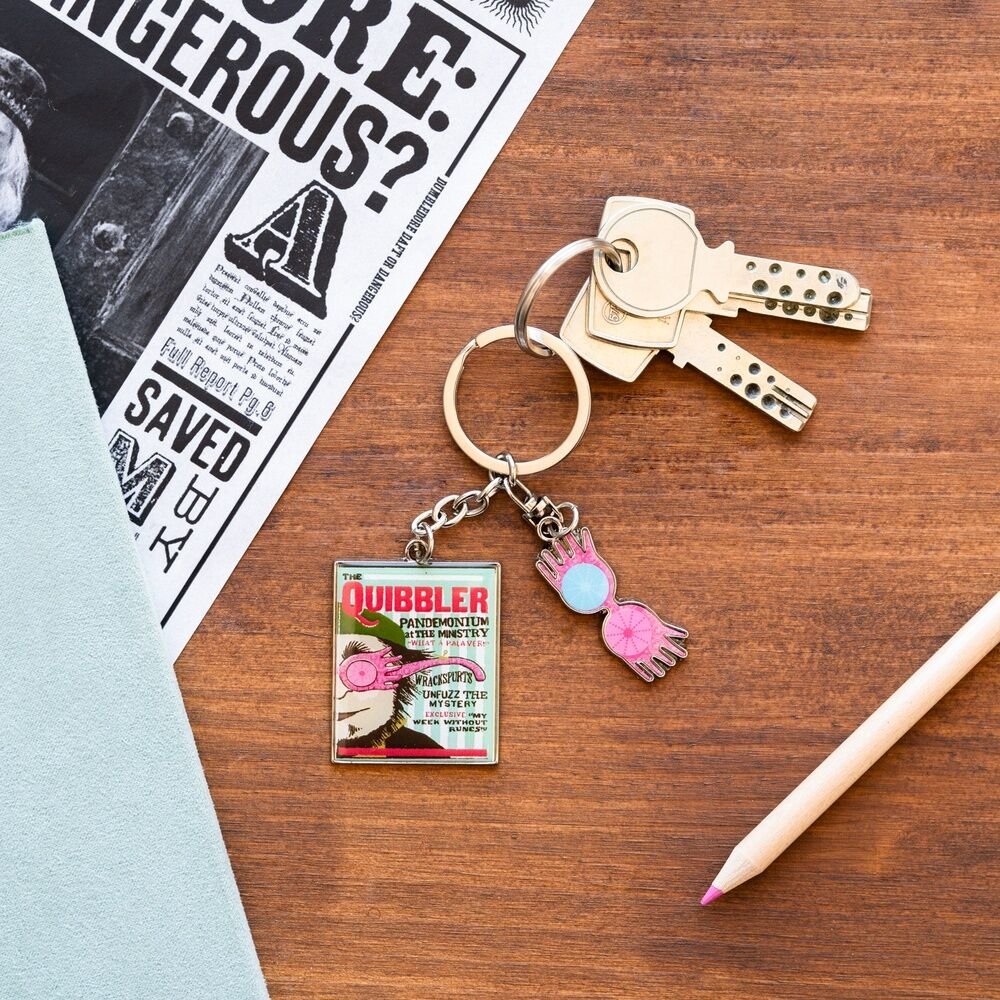 Luna Lovegood nyckelring för Harry Potter-fans, samlartillbehör