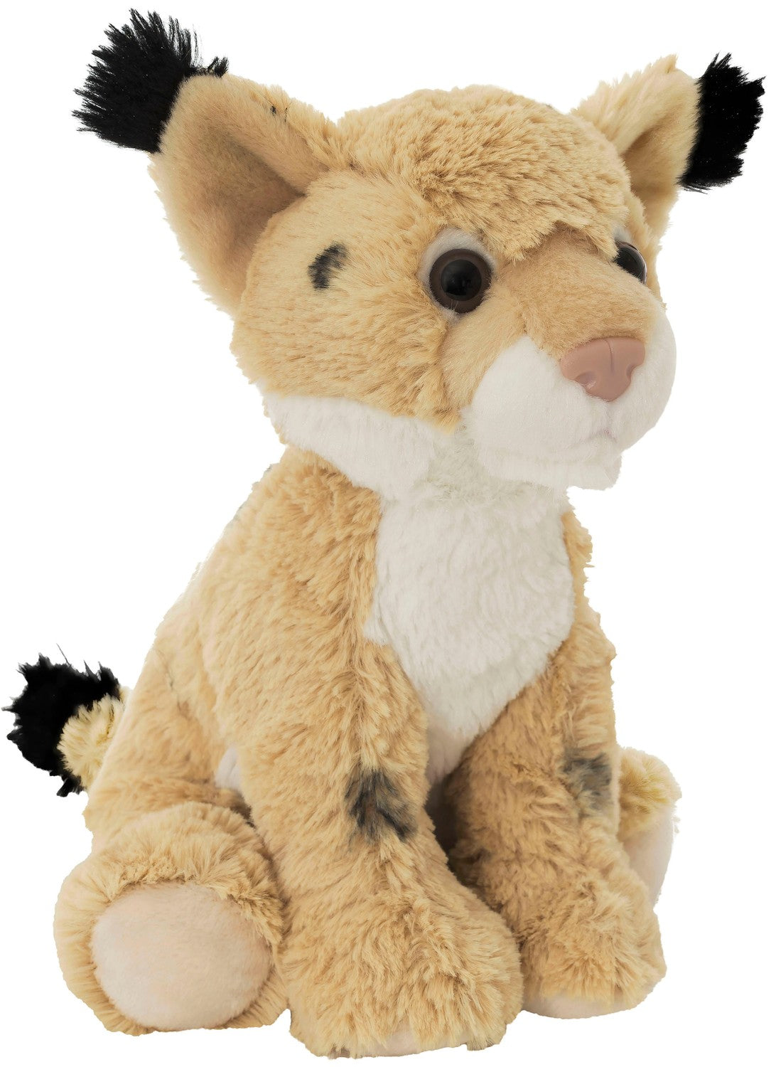 Lynx plyschleksak, 25 cm, maskintvättbar