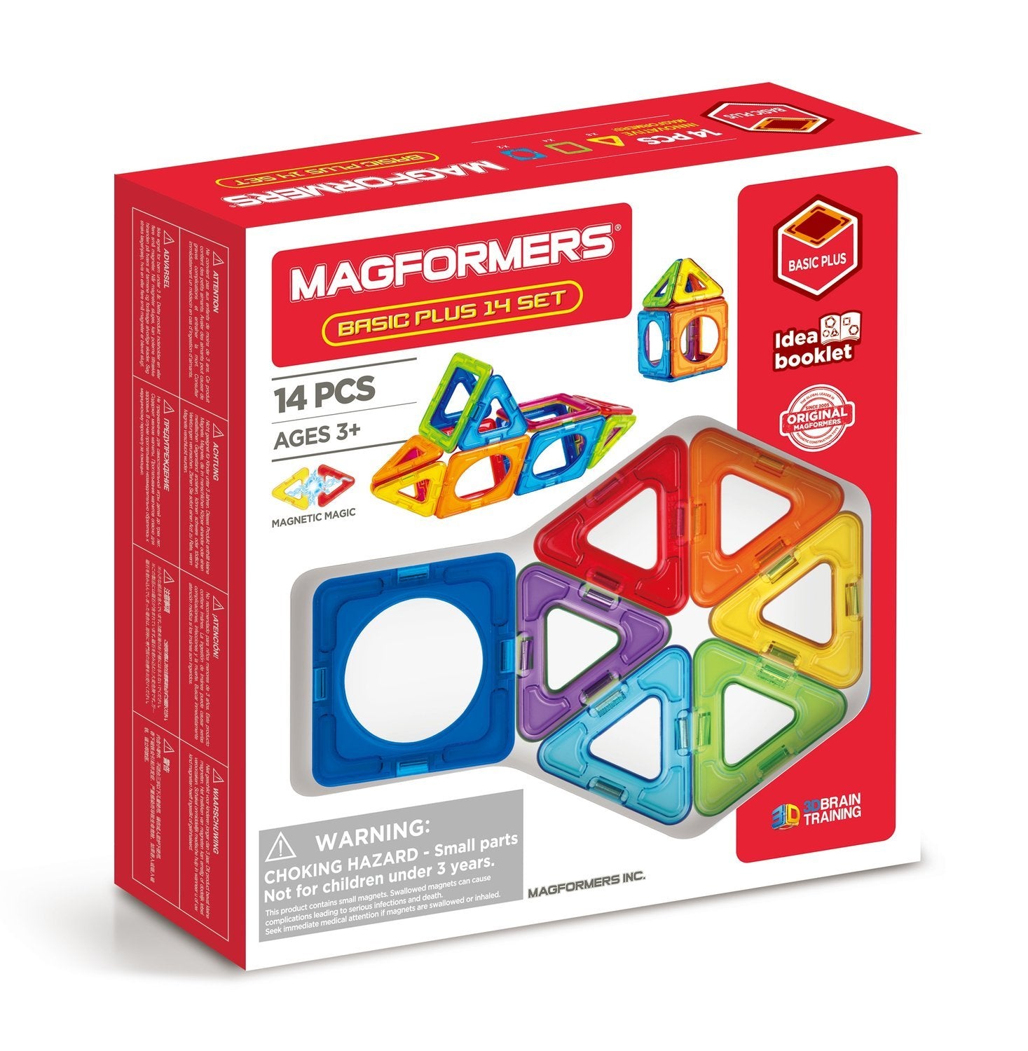 Magformers Basic Plus 14 sæt (indre cirkel)