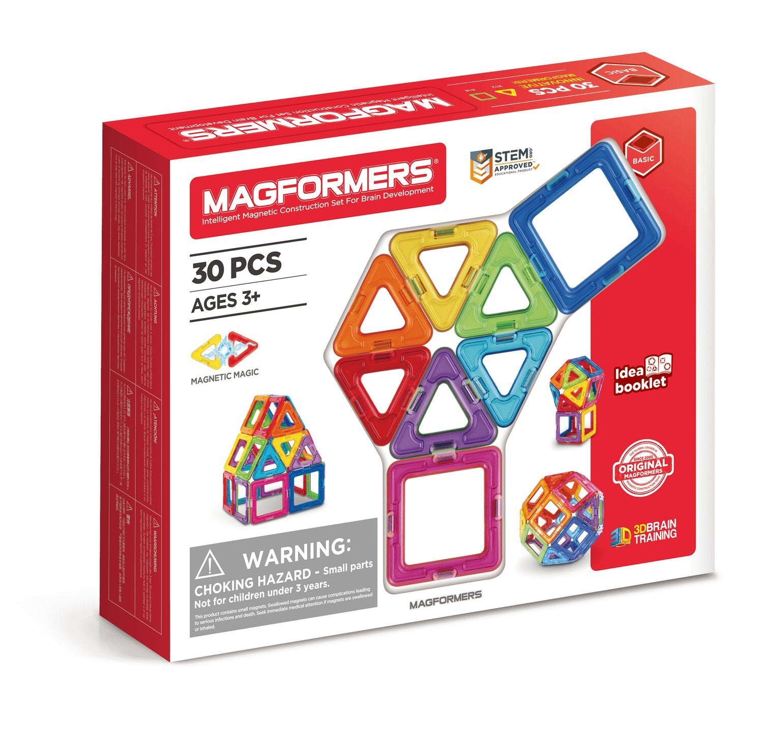 Magformers Magnet Constructor Sæt, 30 stk