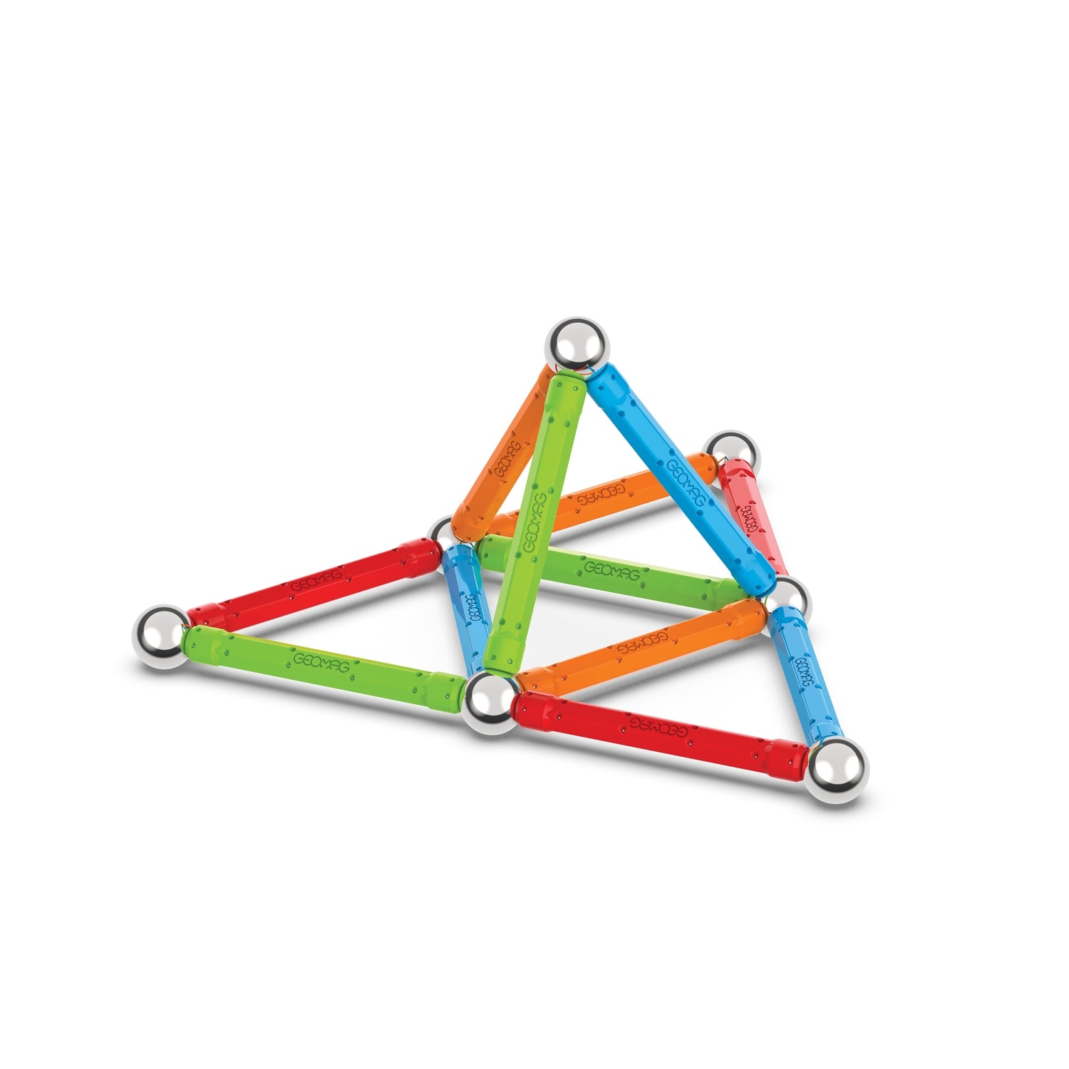 Magnetiska byggklossar, 25 delar, miljövänliga