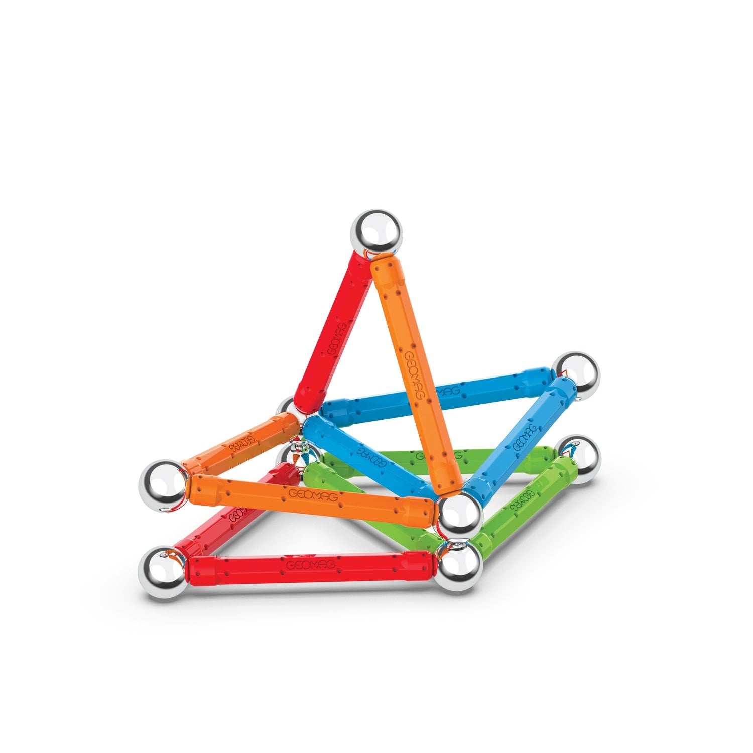 Magnetiska byggklossar, 25 delar, miljövänliga